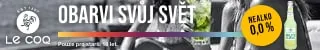 Banner Le Coq Obarvi svůj svět, Mojito Virgin, statická verze 320 × 50